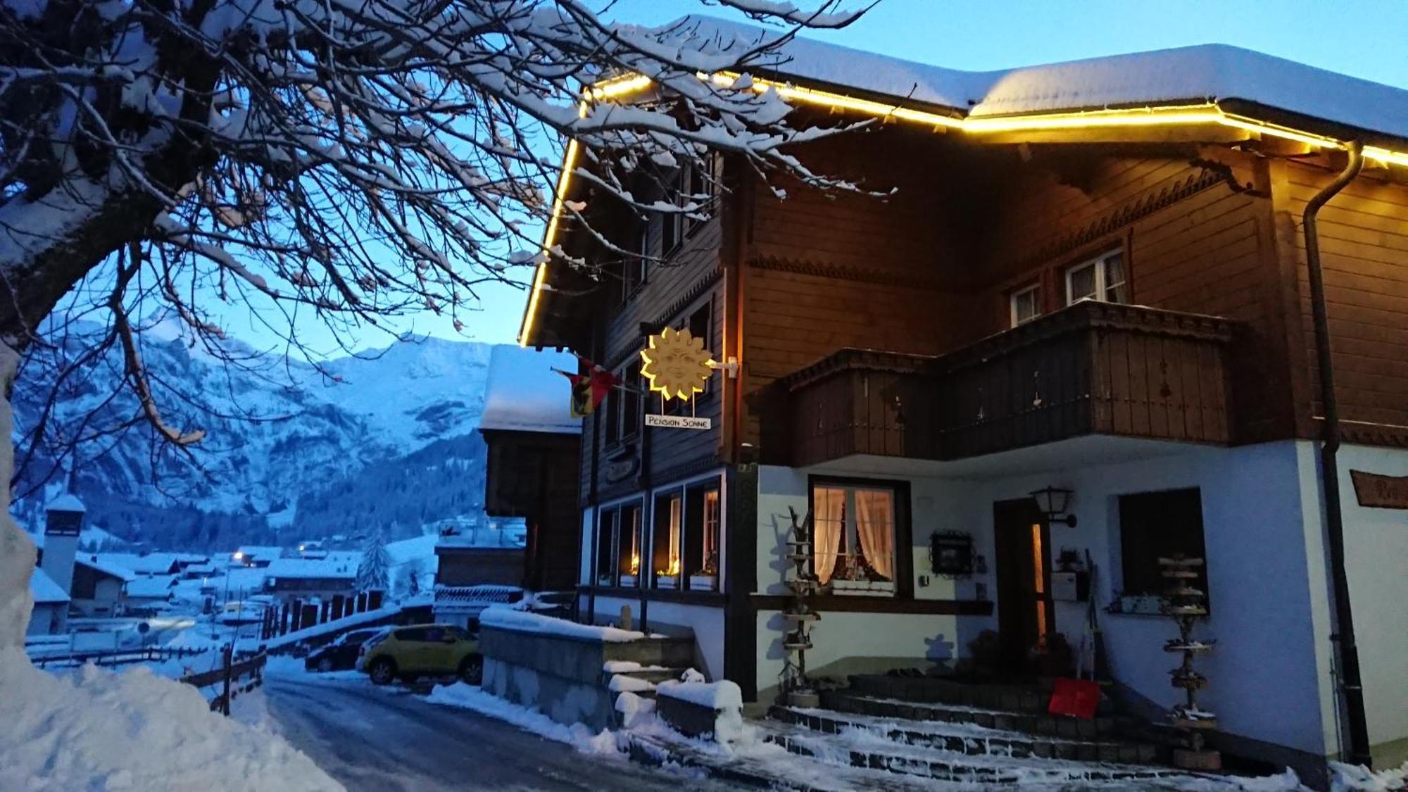 Pension Sonne Adelboden Exterior photo