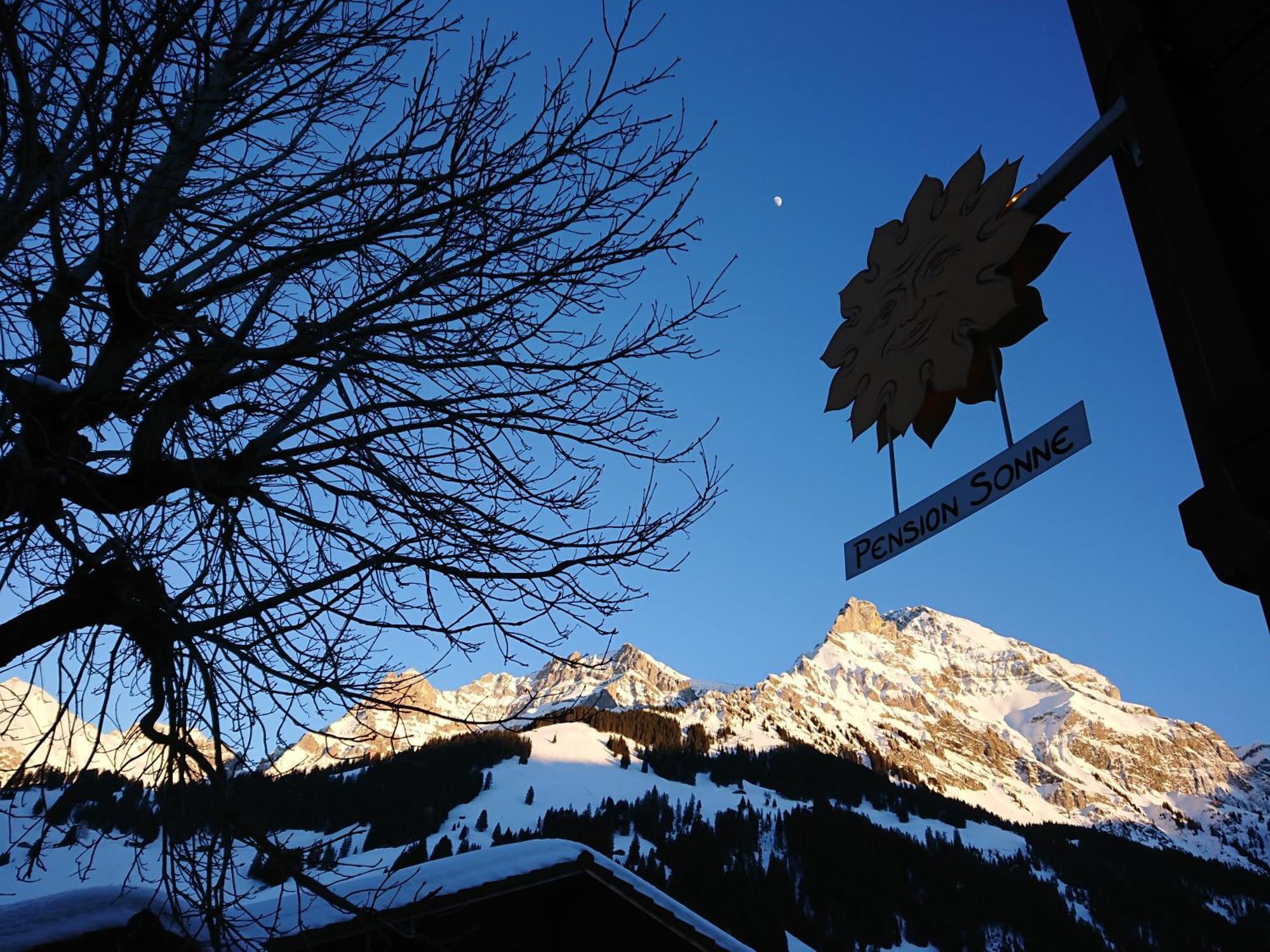 Pension Sonne Adelboden Exterior photo